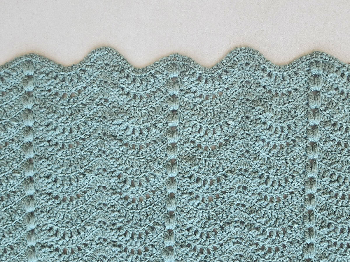 ripple baby blanket crochet pattern free made by gootie