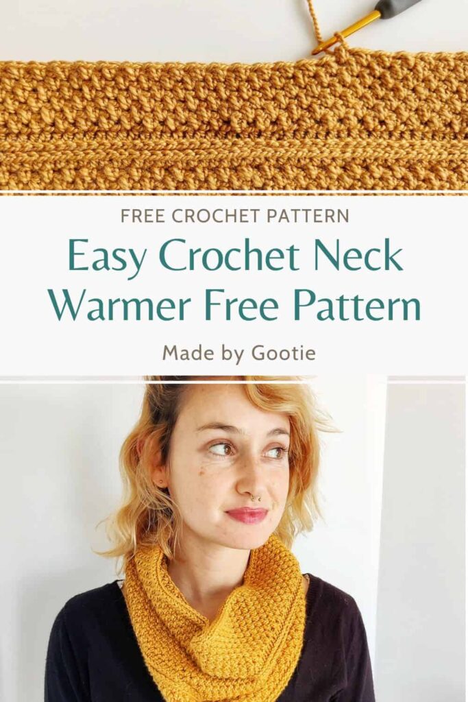 crochet neck warmer patterns free gootie