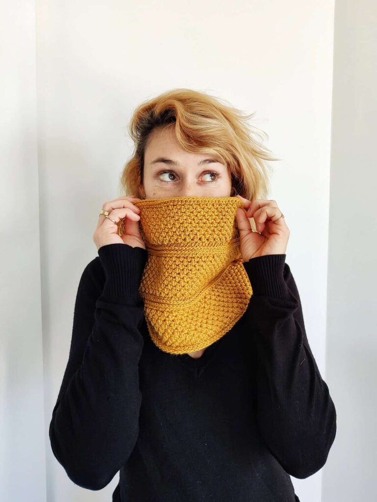 how to crochet a neck warmer gootie