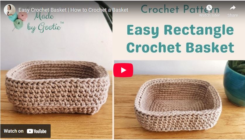 crochet basket ideas gootie