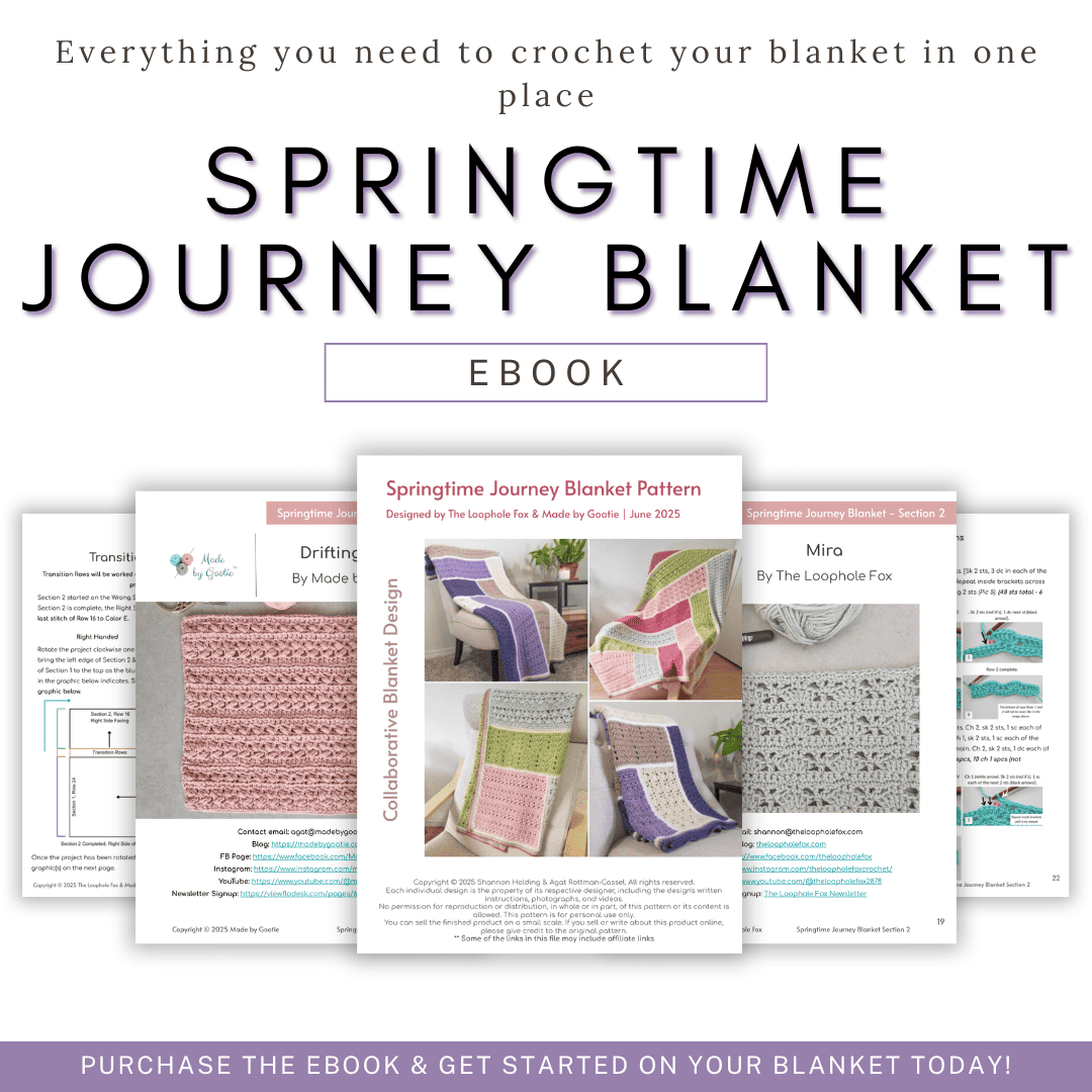 crochet blanket pdf pattern
