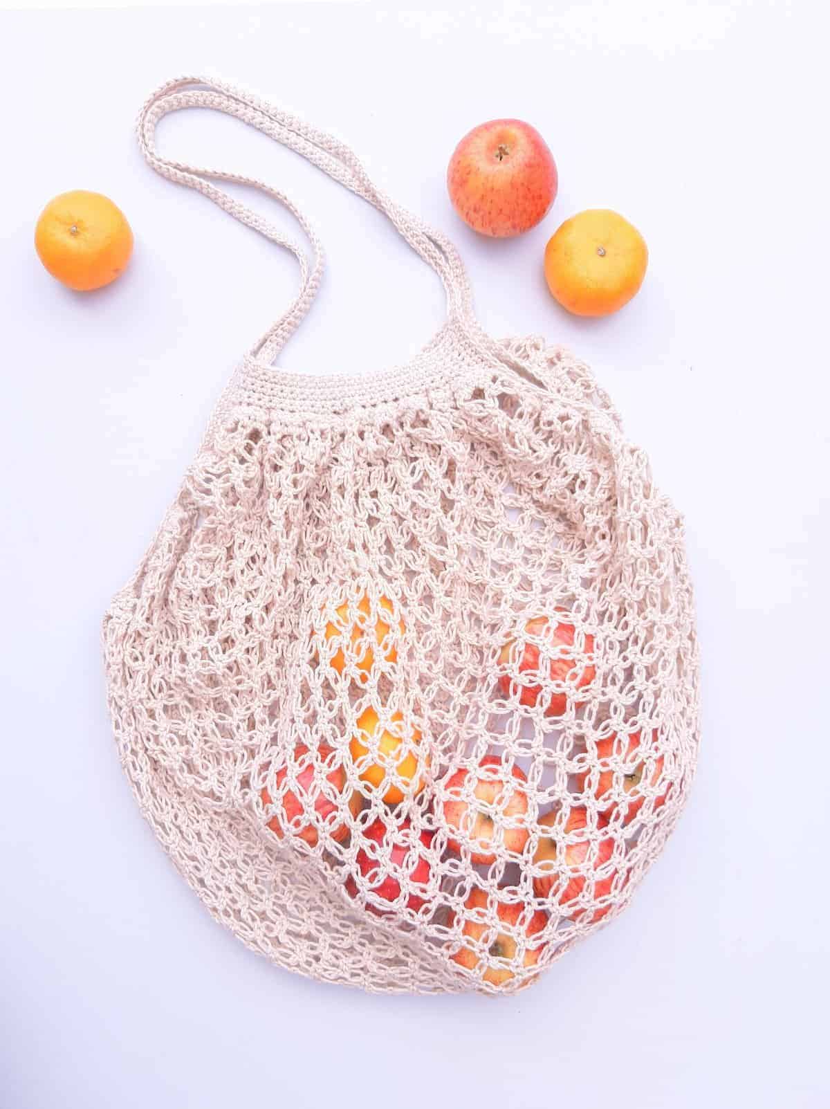 crochet market bag pattern free