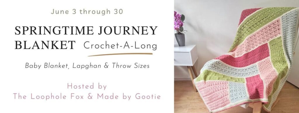 crochet striped blanket gootie