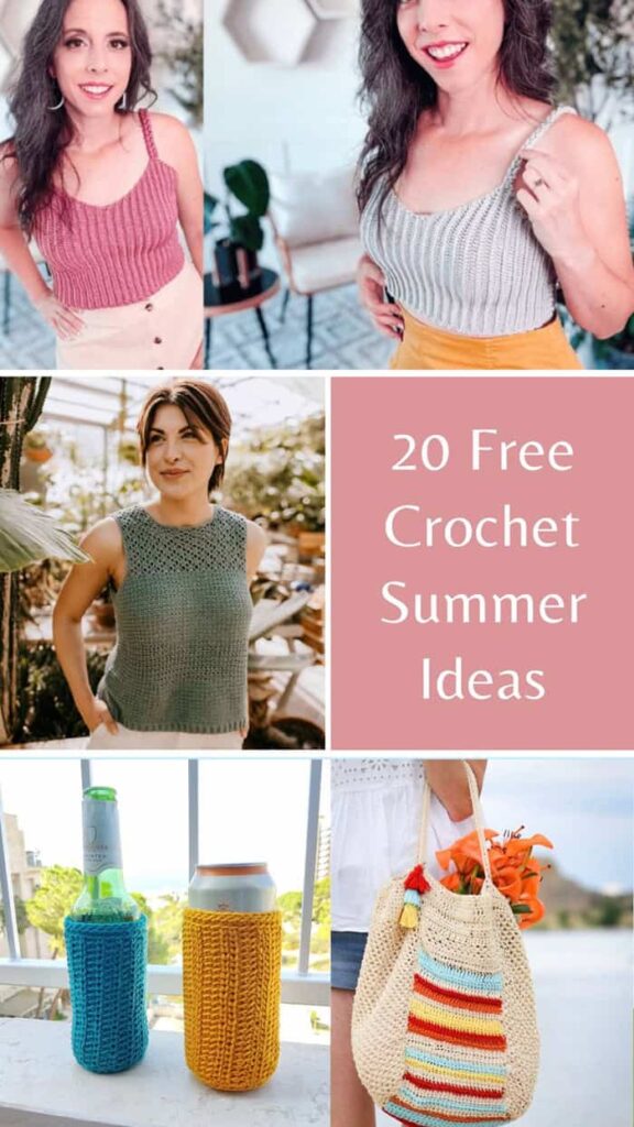 crochet summer projects free