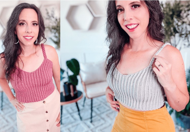 easy crochet summer top pattern