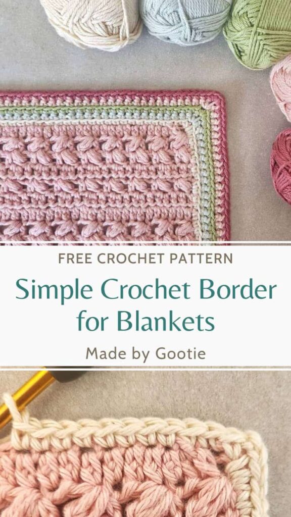 simple crochet b0orders for blankets
