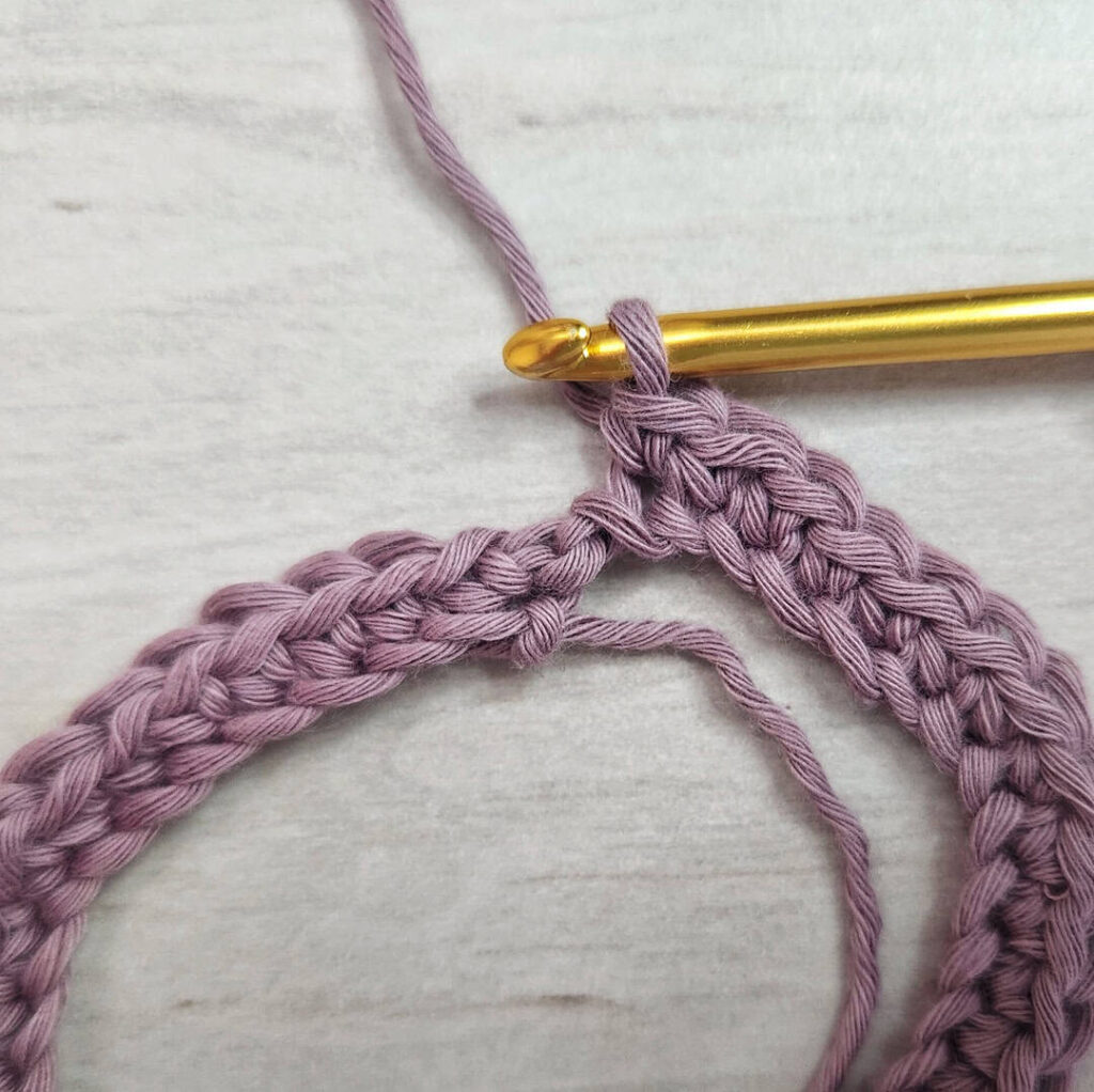 single crochet in the round gootie