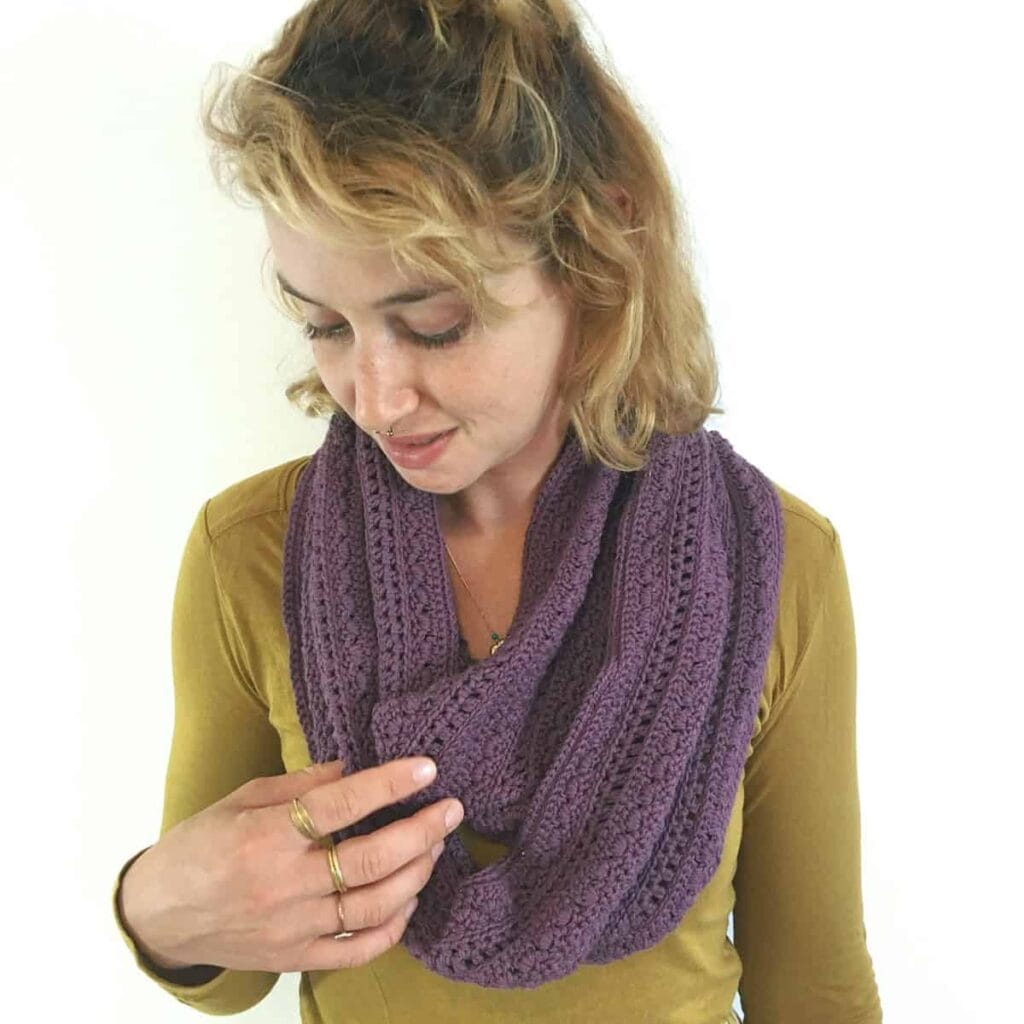 crochet circle scarf gootie