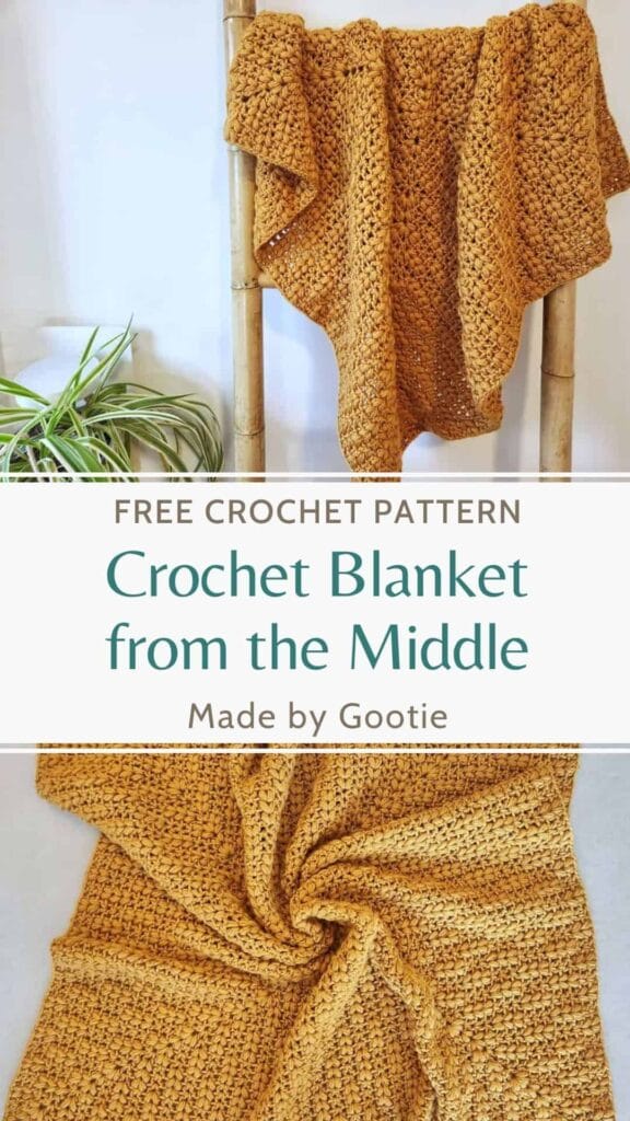 crochet blanket from the middle gootie