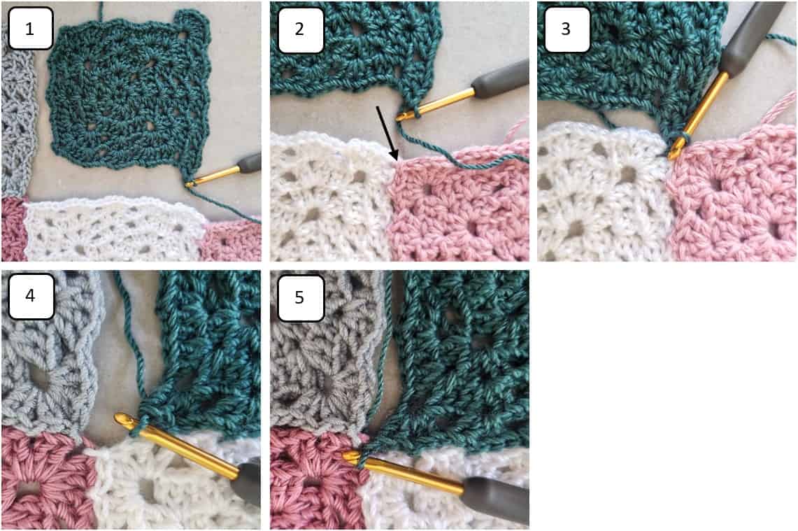 how to join crochet squares gootie
