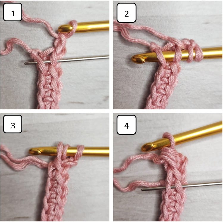 half double crochet thermal stitch gootie