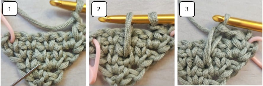 how to crochet spiked stitch gootie