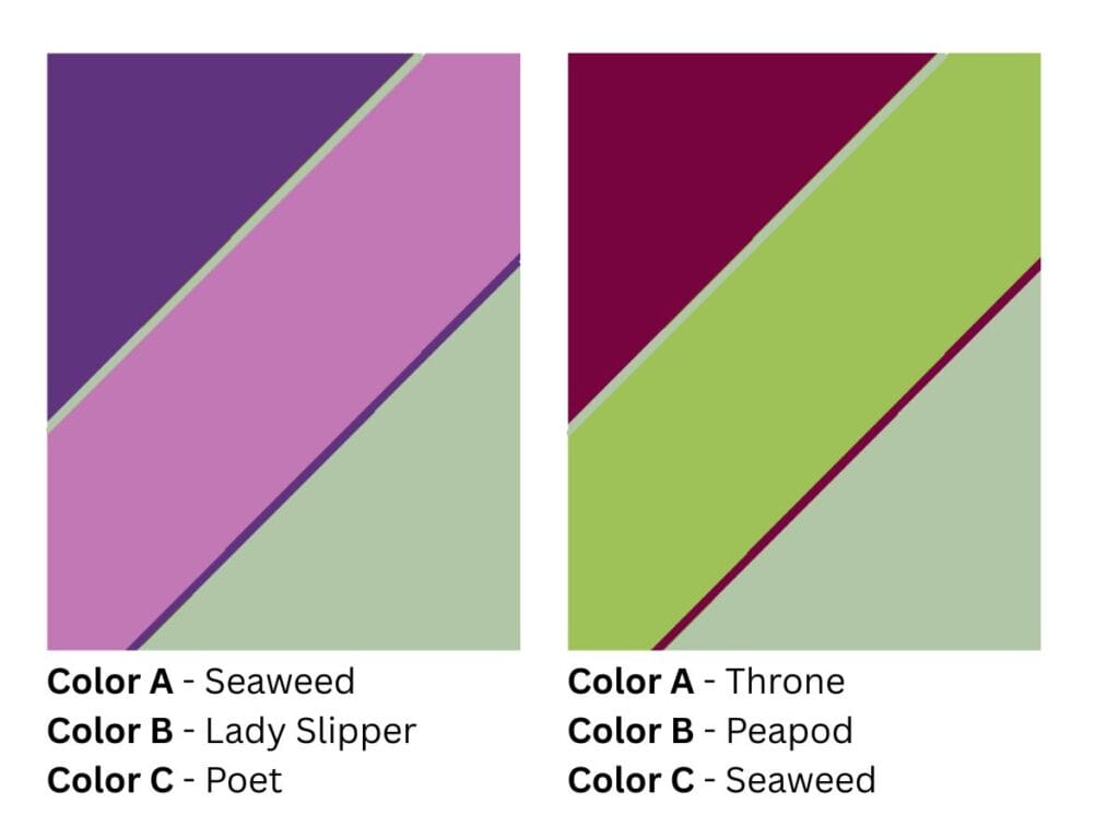 color combination for crochet blanket
