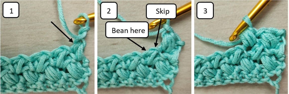bean crochet pattern gootie